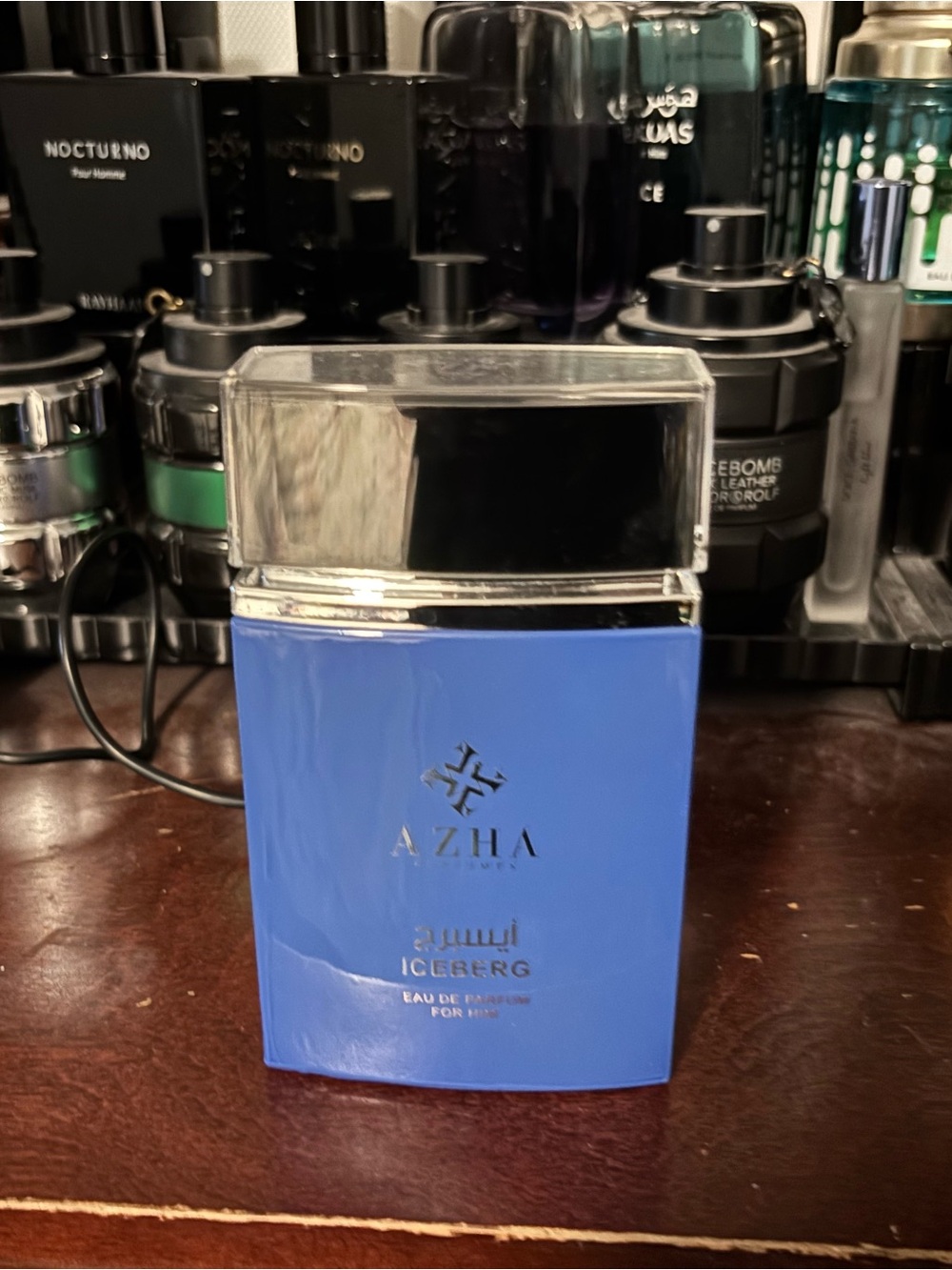 Azha Iceberg Eau de Parfum - Blue Bottle